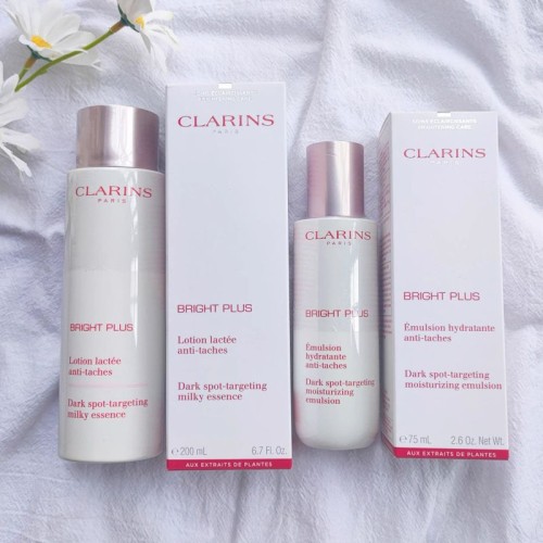 CLARINS Clear Whitening Moisturizing Emulsion Set 2PCS