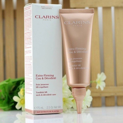 CLARINS Extra-Firming + Smoothing Neck & Décolleté Moisturizer 6.6ml